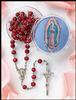 Our Lady of Guadalupe Rose Scented Rosary and Cse